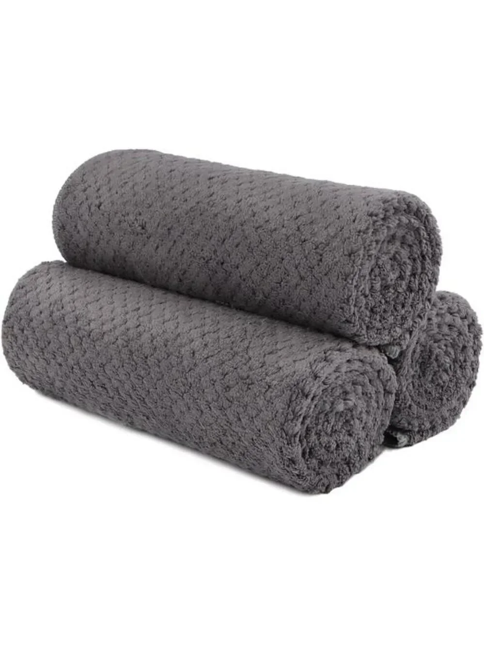 Microfiber Gym Towels 3 Pack Quick Dry Soft Absorbent Workout Yoga Spa Fitness